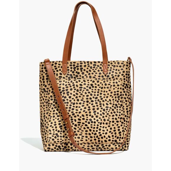 Madewell Handbags - Madewell The Medium Transport Tote: Printed Calf Hair